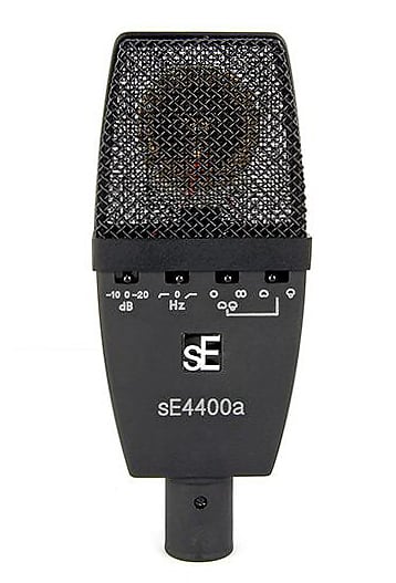 sE Electronics SE4400a Large Vintage Diaphragm Condenser Studio Microphone with Shock Mount and Case image 1