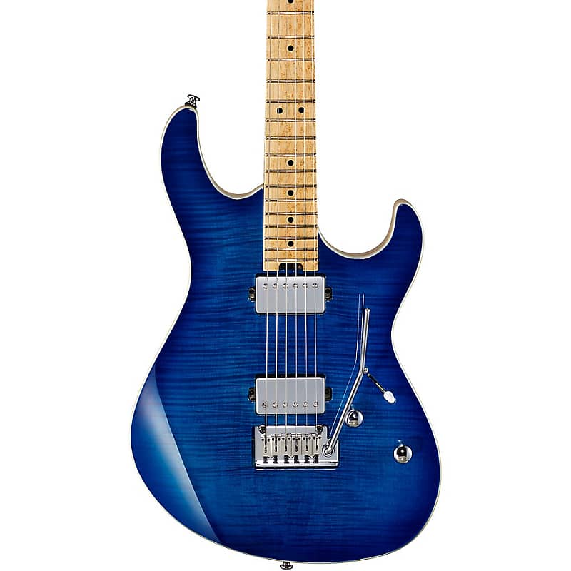 Cort G290 Double Cutaway 6-String Electric Guitar Bright Blue Burst image 1