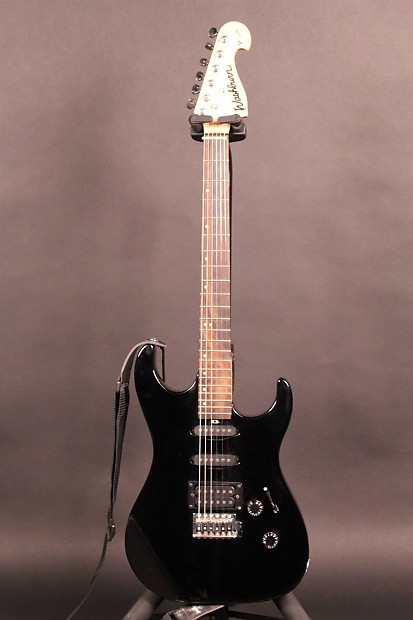 Washburn X-Series HSS Strat Copy w/gigbag 2000's Black | Reverb