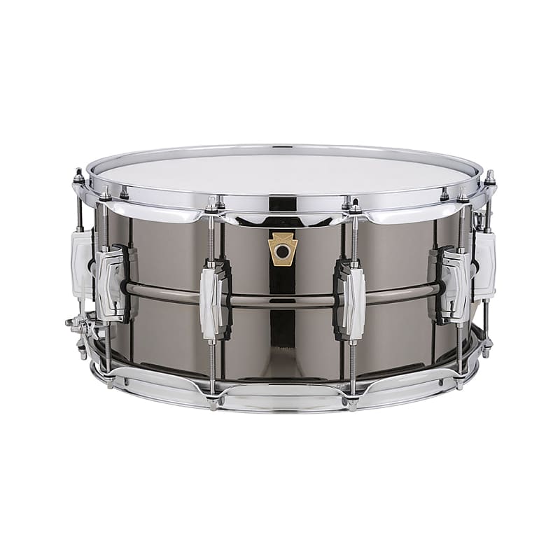 Ludwig LB417 6.5x14inch Black Beauty Snare Drum, Smooth Shell, Imperial Lugs image 1