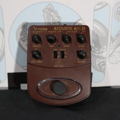 Behringer ADI21 Acoustic Preamp/DI Pedal for sale