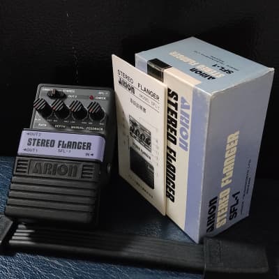 Arion SFL-1 Stereo Flanger 1980s w/ Original Box MIJ Made in Japan Vintage Guitar Bass Effects Pedal for sale