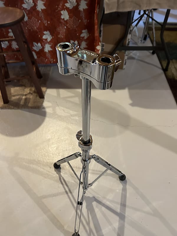Sonor Double Tom stand 1990s - Chrome image 1