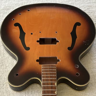 Vintage Orlando 300 Hollowbody Electric Guitar Project HUSK Japan Country Gentleman Copy image 4