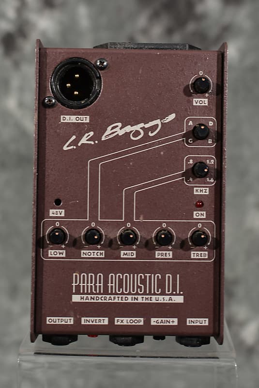 LR Baggs Para Acoustic DI Box Preamp & EQ w FAST Same Day Reverb