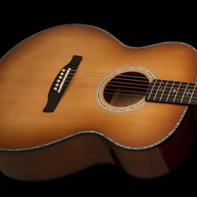 PRS Paul Reed Smith SE TE50E VS Tonare W/ Fishman pickup Acoustic Parlor Guitar Vintage Sunburst + PRS Case NEW T50E image 2
