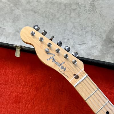 LEFTY! -MIJ Fender TL-52 Telecaster 2021 butterscotch Blond Left handed blackguard Tele 52 reissue image 7