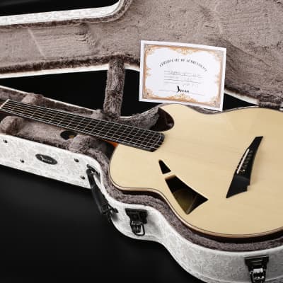 Avian Skylark Deluxe 5A 2020 Natural All-solid Handcrafted Guitar imagen 13