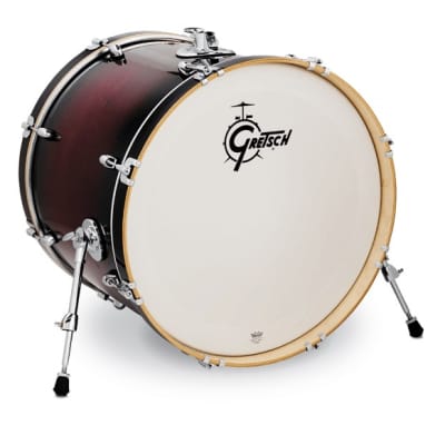 Gretsch Drums CM1-1822B Catalina Maple 18 x 22 Bass Drum - DARK CHERRY BURST image 4