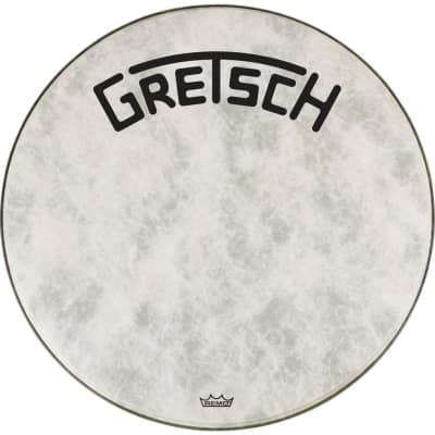 Gretsch Bass Drum Head Fiberskyn 24" w/Broadkaster Logo