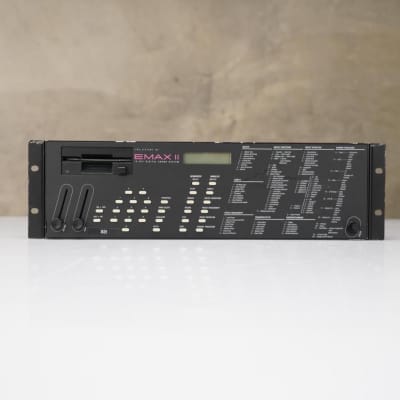 E-MU EMAX II Stereo 16bit Digital Sampler w/ Tons of Discs & CD-ROMS #57185