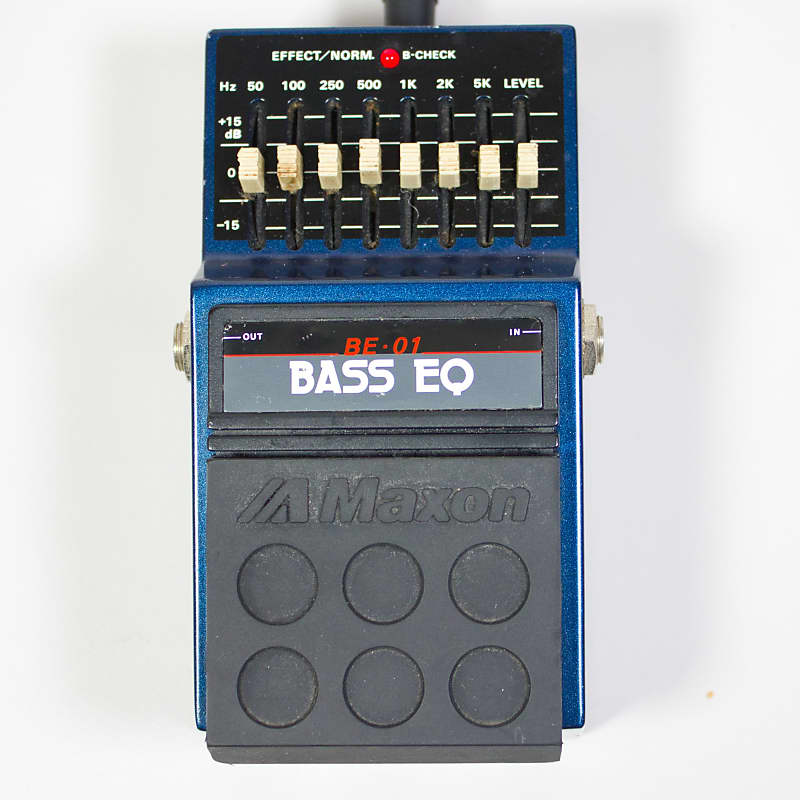 激安通販新作 Bass BE-01 Maxon Guitar Reverb | Equalizer ベース