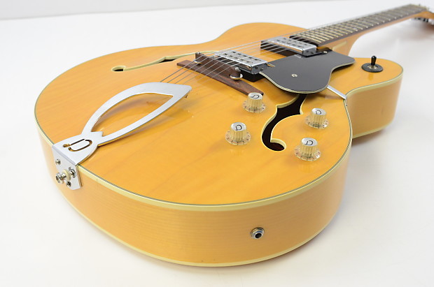 DeArmond X-145 Archtop Hollowbody Electric Guitar - Natural DeArmond X-145 Archtop Hollowbody Electric Guitar - Natural
