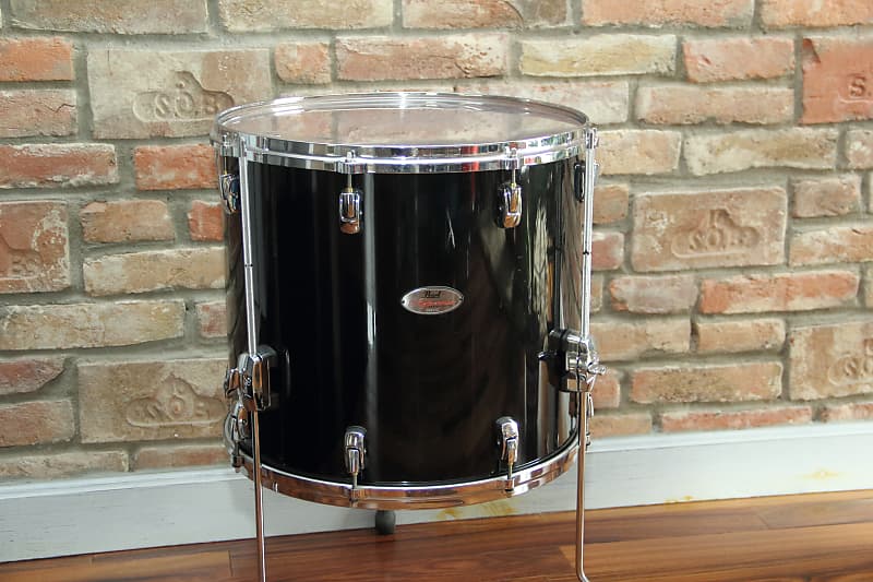 Pearl Reference 18"x16" floor tom Piano Black Reverb