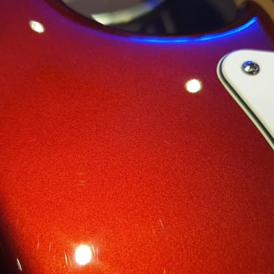2008 Fender American Standard Stratocaster MINT Mystic Red USA Strat! Noiseless Pickups! Time Capsule Guitar! image 7