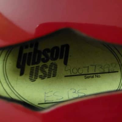 1997 American-made Gibson ES-135 - Cherry - MAKE AN OFFER image 6