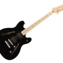 Used Squier Affinity Series Starcaster - Black w/ Maple Fingerboard