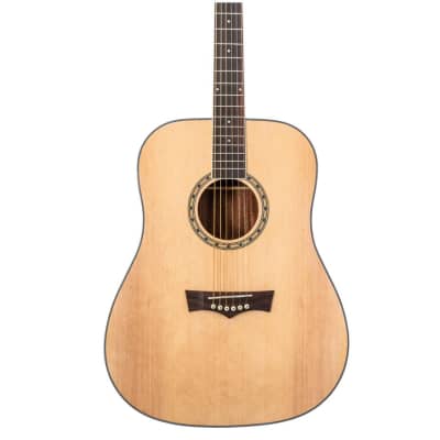 Peavey DW-2 Delta Woods Solid Spruce Top Dreadnought Acoustic Guitar  #03620290 image 8