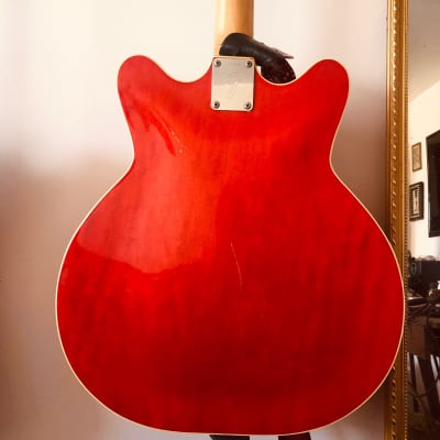 Fender Coronado XII 1966 candy apple red rare SPECIAL 12 string guitar image 8