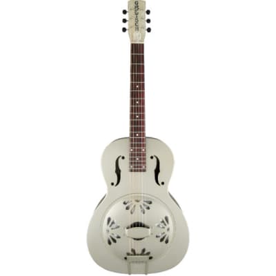 Gretsch G9201 Honey Dipper™ Round-Neck, Brass Body Biscuit Cone Resonator, Shed Roof Finish for sale