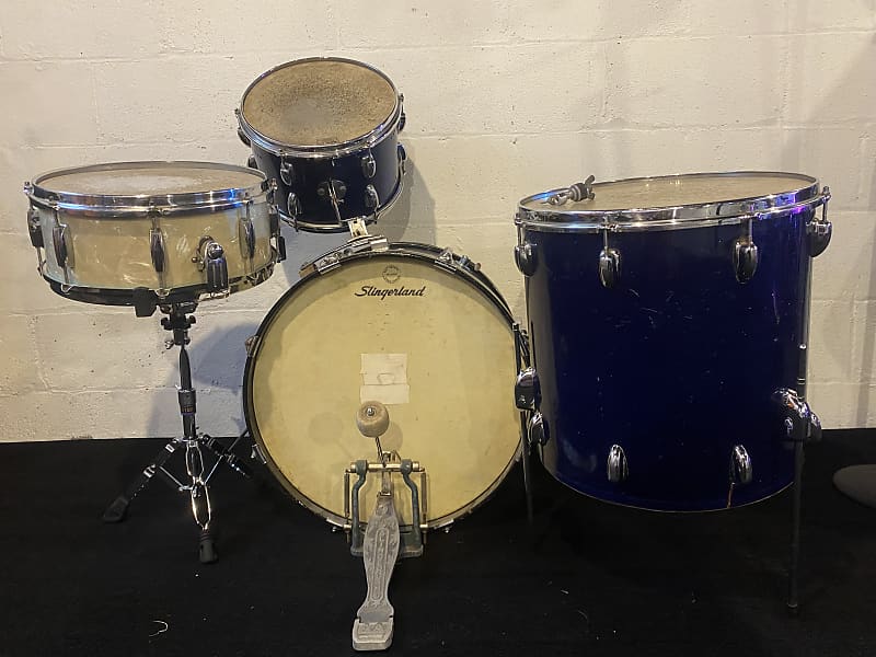 Slingerland Radio King 1959-1960 - Blue Sparkling Pearl