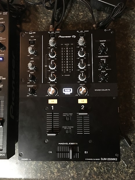 Pioneer DJM-250 MKII 2 Channel DJ Mixer | Reverb