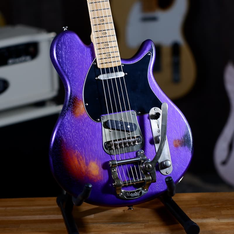 PJD Guitars York Plus Spray Over 2023 Metallic Purple Reverb