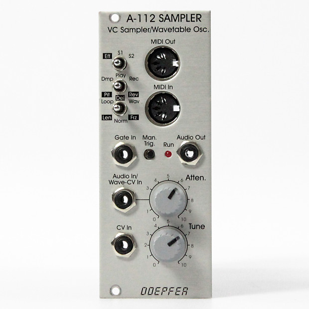 Doepfer A-112 SAMPLER Voltage Controlled Sampler / Wavetable Oscillator image 1