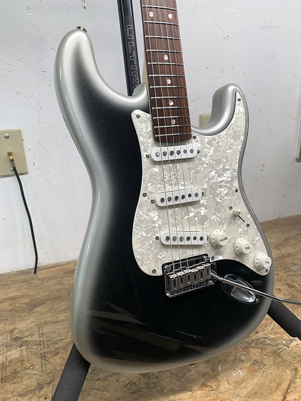 ‘03 Squier Standard Stratocaster in the Elusive Silver Burst