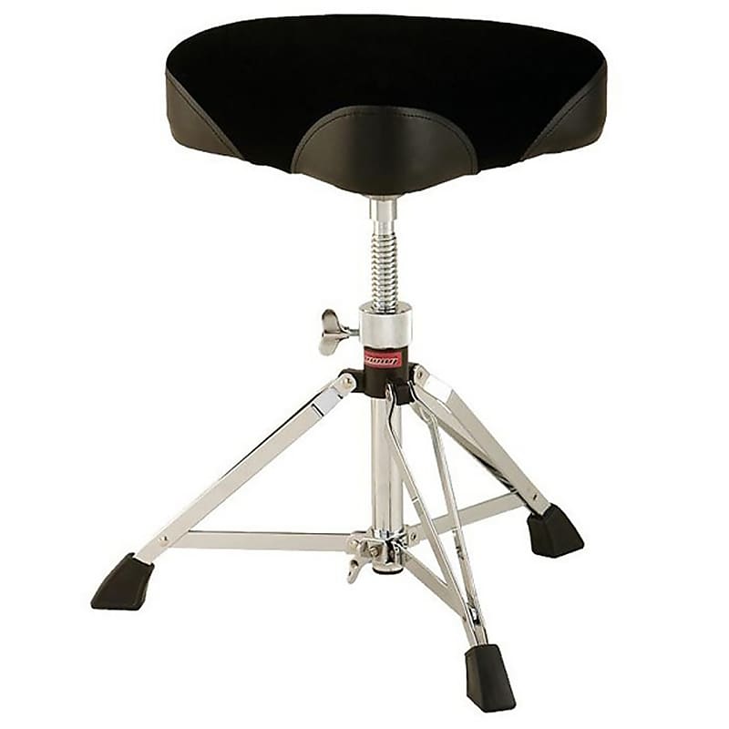 Ludwig L349TH Accent Saddle Shaped Drum Throne with Fabric Top image 1