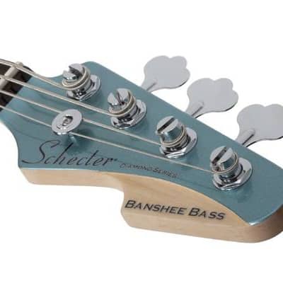 Schecter Banshee Bass - Vintage Pelham Blue, 1441 image 11