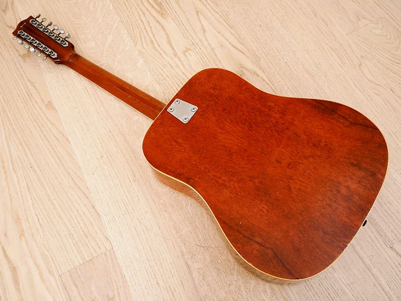 1960s Eko Ranger 12 String Vintage Acoustic Guitar Italy