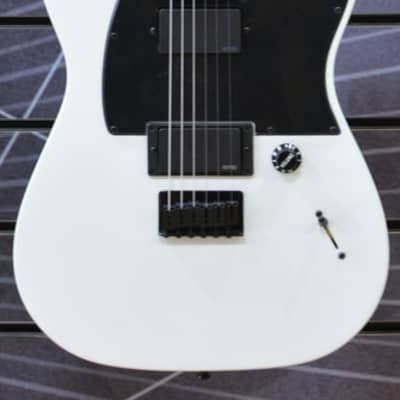 Fender Artist Jim Root Telecaster Flat White Electric Guitar & Deluxe Black Tweed Hardshel image 6