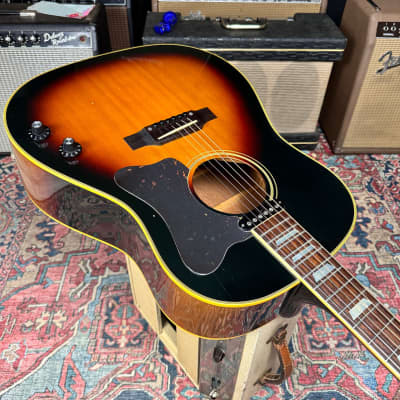 Greco J-160E Style John Lennon Model W404-BSE Electric Dreadnought 1981 |  Reverb