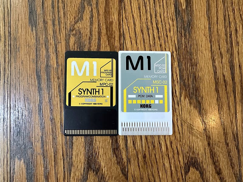 動作確認済】KORG M1 SYNTH 1 MSC-02 MPC-02 Korg M1 Synth 1 MPC-