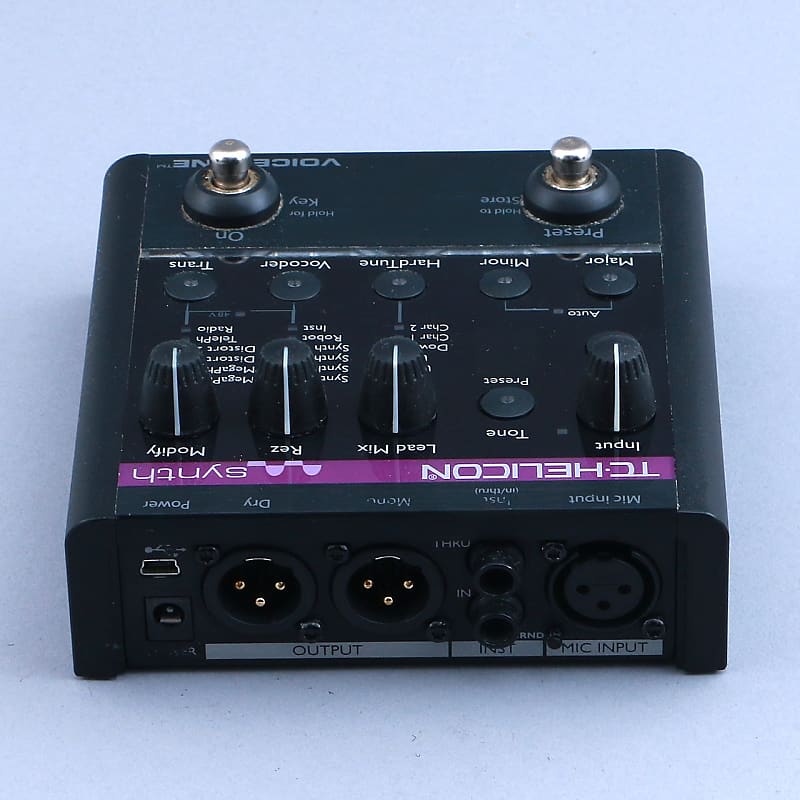 TC Helicon Voicetone Synth Vocal Effects Pedal *No Power Supply