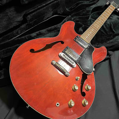 Yamaha SA-700 Super Axe - Cherry Red MIJ Vintage w/Semi-Hard
