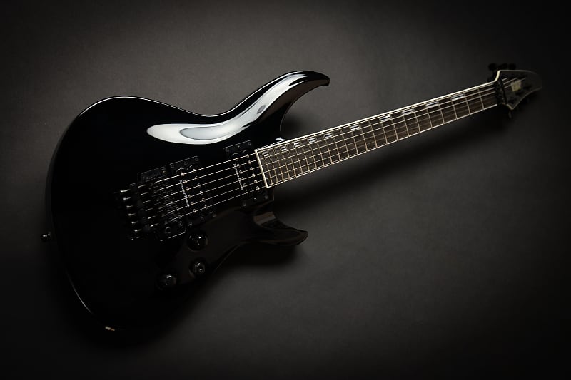 ESP Custom Shop Horizon-III Black (E4930232) | Reverb