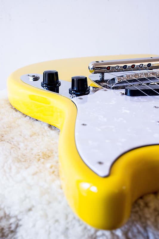 Fender Japan '69 Reissue Mustang MG69 Rebel Yellow 2010 | Reverb Fender Japan '69 Reissue Mustang MG69 Rebel Yellow 2010 | Reverb