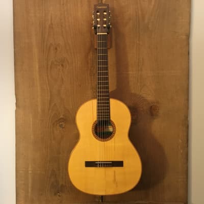 Giannini GN-65 Vintage Classical Acoustic Guitar Natural c. 1970s image 2