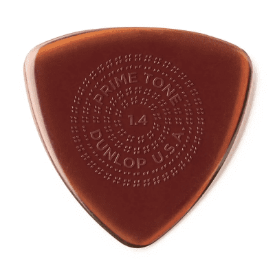 Dunlop 512R14 Primetone Tri Grip 1.4mm Triangle Guitar Picks (12-Pack)