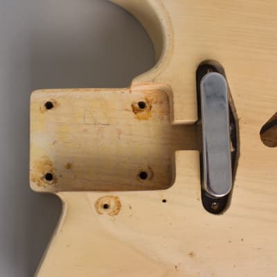 Fender Telecaster Solid Body Electric Guitar (1955), ser. #7792, original tweed hard shell case. image 20