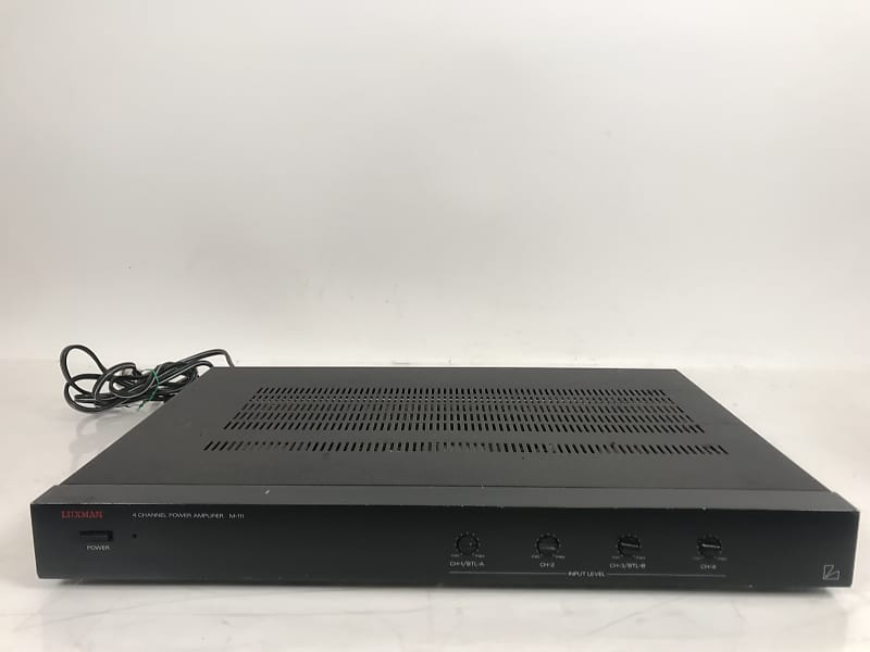 Luxman 4 Channel Power Amplifier M-111