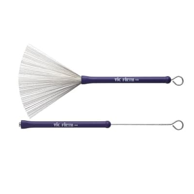 Vic Firth Heritage Brushes - Rubber Handle