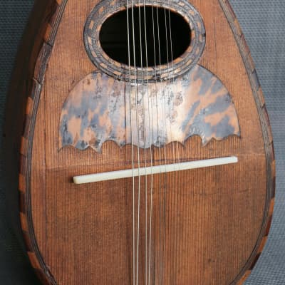 MANDOLIN ANTIQUE ITALIAN BOWLBACK ‘IL GLOBO’ 1890s ITALY image 16