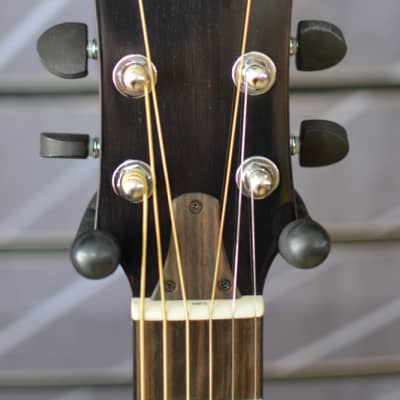 Faith Classic Burst FVSB45 Venus OM Sunburst All Solid Electro Acoustic Guitar & Case image 4