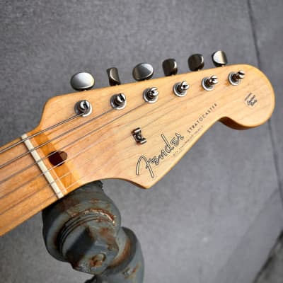 2001 Fender Custom Shop 56 NOS Stratocaster Black w/Case image 9