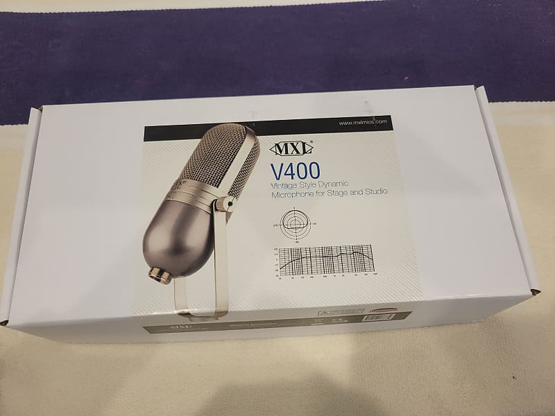MXL V400 Vintage Style Dynamic Microphone Brand New Reverb