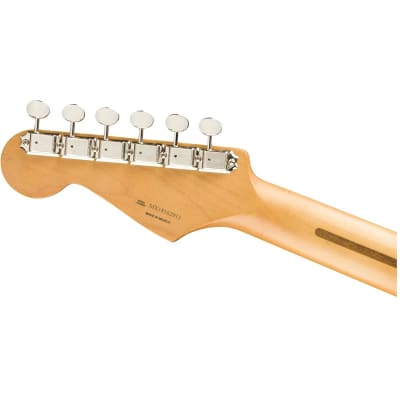 Fender Vintera '50s Stratocaster Modified Electric Guitar, Maple Fingerboard, Daphne Blue image 12