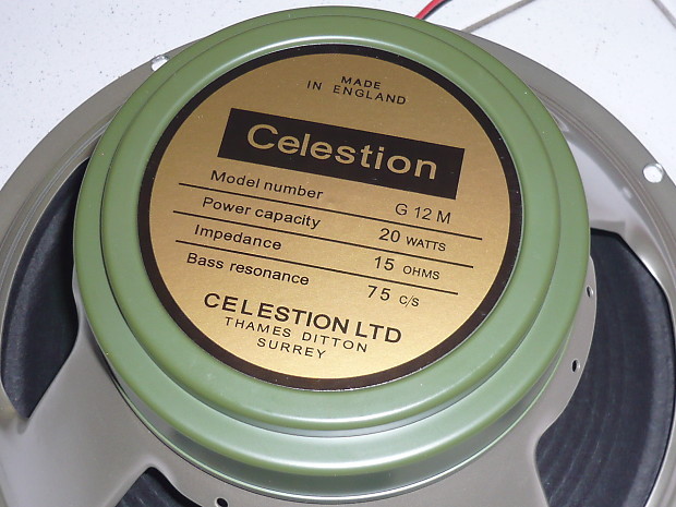 Celestion g12m heritage hotsell greenback